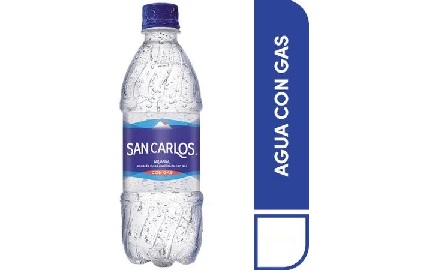 AGUA DE MESA SAN CARLOS C/GAS X 600