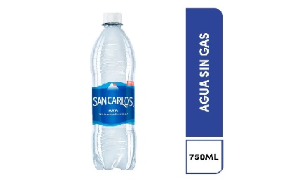 AGUA DE MESA SAN CARLOS S/GAS X 750