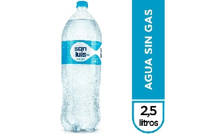 AGUA DE MESA SAN LUIS S/GAS X 2.5LT