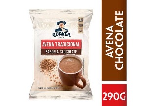 AVENA QUAKER C/ CHOCOLATE X 290GR