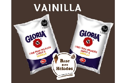 BASE DE HELADO GLORIA VAINILLA X 94