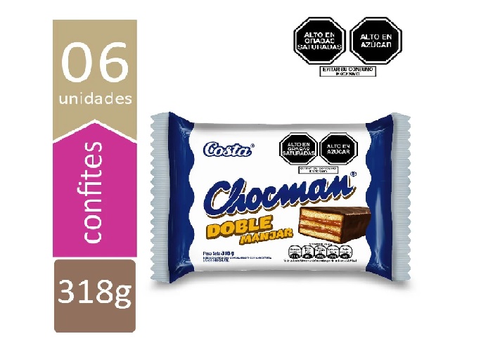 BIZCOCHO COSTA CHOCMAN SIX PACK