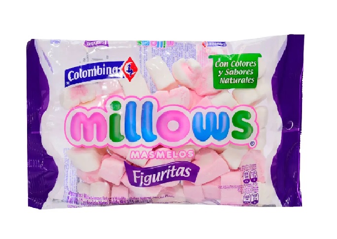 BOMBONES COLOMBINA MILLOWS CORAZONE