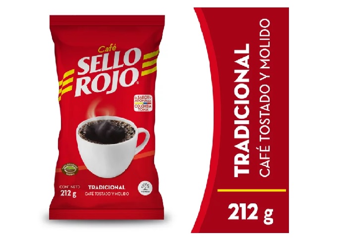 CAFE SELLO ROJO X 212GR