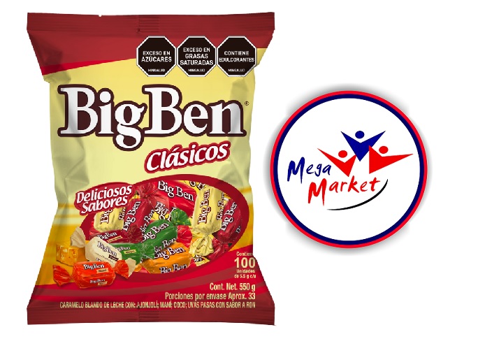 CARAMELO BIG BEN CLASICO SURTIDO X 