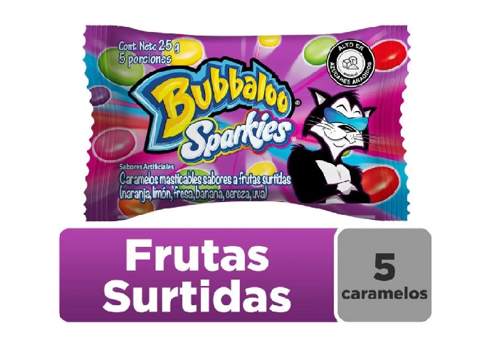 CARAMELO BUBALOO SPARKIES X 25 GR