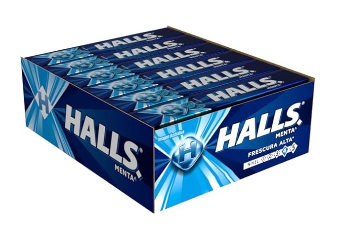 CARAMELO HALLS MORA AZUL X 25.2 GR