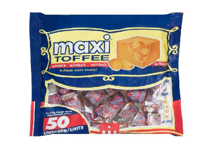 CARAMELO WINTERS MAXI TOFFE X 50 UN
