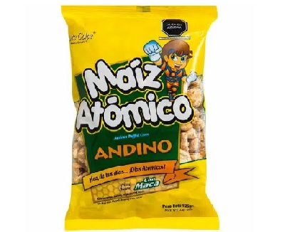 CEREAL MAIZ ATOMICO ANDINO C/ MACA 