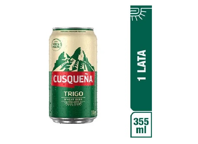 CERVEZA CUSQUEÑA TRIGO LATA X 355ML