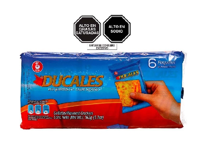 GALLETAS DUCALES X 162 GR (SIXPACK)