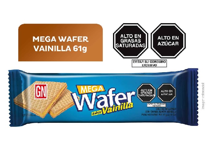 GALLETAS MEGA WAFER VAINILLA GN X 6