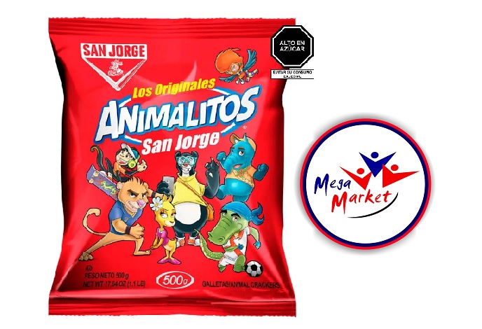 GALLETAS SAN JORGE ANIMALITOS X 500