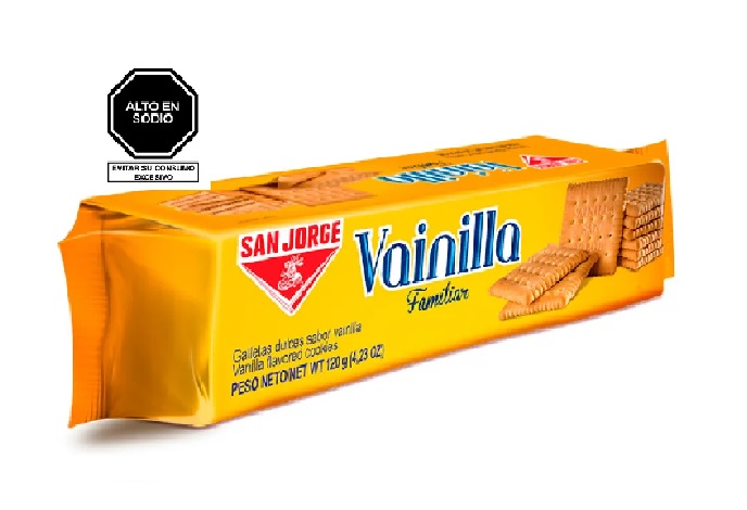 GALLETAS SAN JORGE VAINILLA FAM X 1
