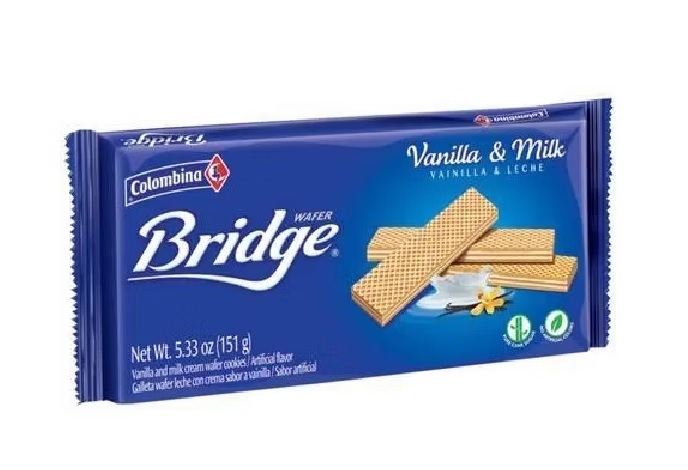 GALLETAS WAFER BRIDGE MICO VAINILLA