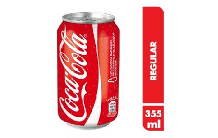 GASEOSA COCA COLA X 355ML (LATA)