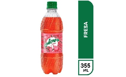 GASEOSA CONCORDIA FRESA X 355ML
