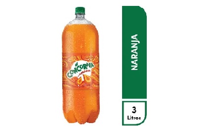 GASEOSA CONCORDIA NARANJA X 3LT