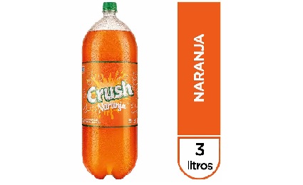 GASEOSA CRUSH NARANJA X 3LT