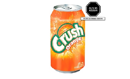 GASEOSA CRUSH NARANJA X 355ML (LATA