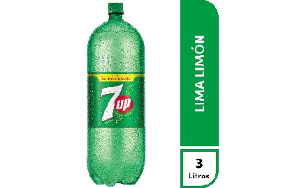 GASEOSA SEVEN UP X 3LT