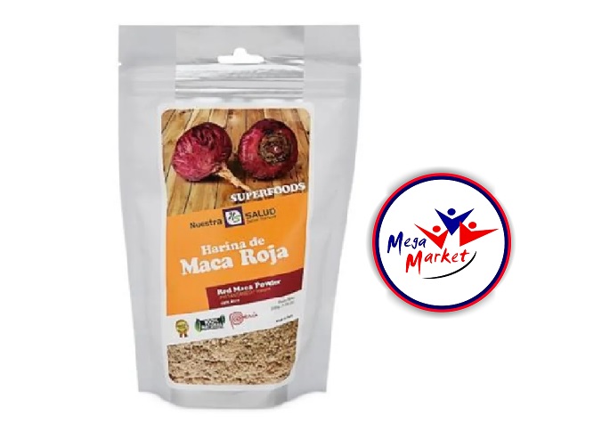 HARINA DE MACA ROJA NUESTRA SALUD X