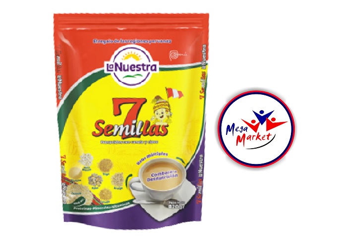 HARINA LA NUESTRA 7 SEMILLAS X 820 