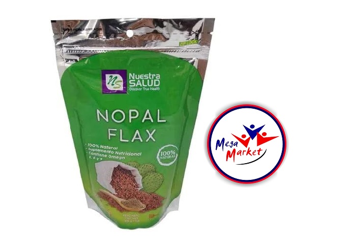 HARINA LINAZA NOPAL FLAX X 454 GR N
