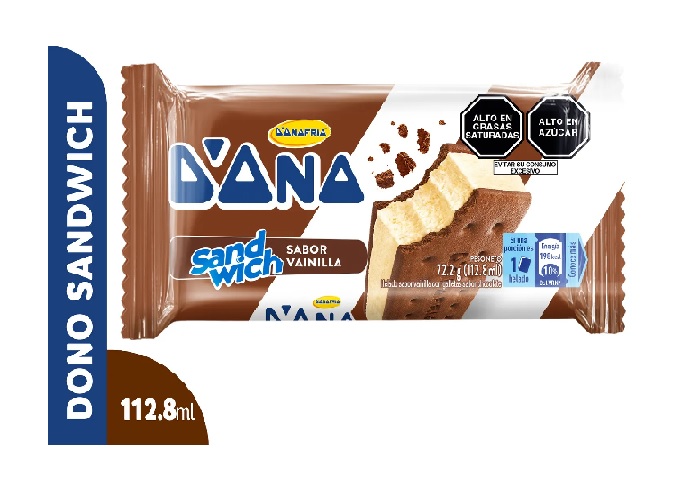 HELADO DONOFRIO SANDWICH VAINILLA X
