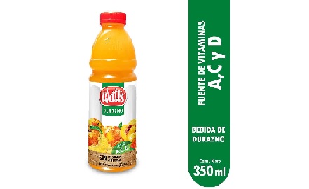 JUGO WATTS DURAZNO X 350ML