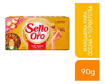 MANTEQUILLA SELLO DE ORO X 90GR