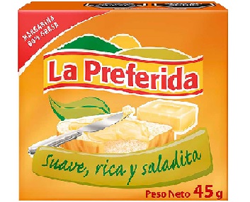 MARGARINA LA PREFERIDA X 45GR