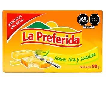 MARGARINA LA PREFERIDA X 90GR