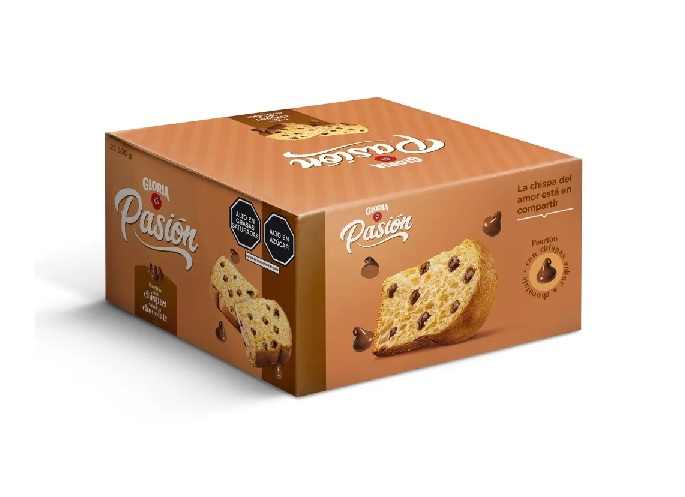 PANETON GLORIA PASION CHOC. X 500 G