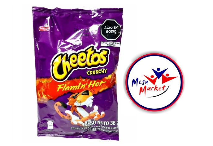 PIQUEOS CHEETOS FLAMINT HOT X 36 GR