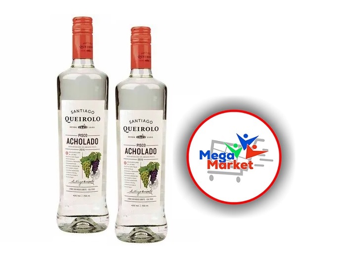 PISCO SANTIAGO QUEIROLO ACHOLADO *7