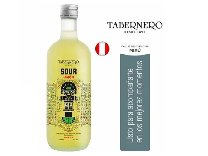 PISCO TABERNERO SOUR LIMON X 700ML