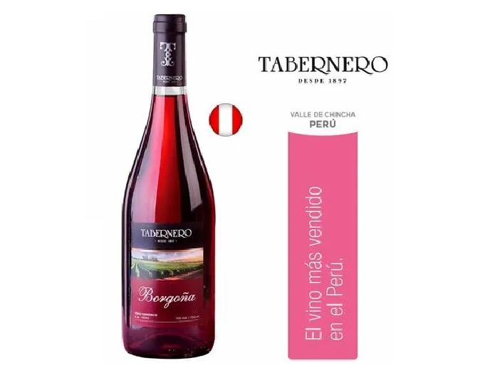 VINO BORGOÑA TABERNERO X 750ML