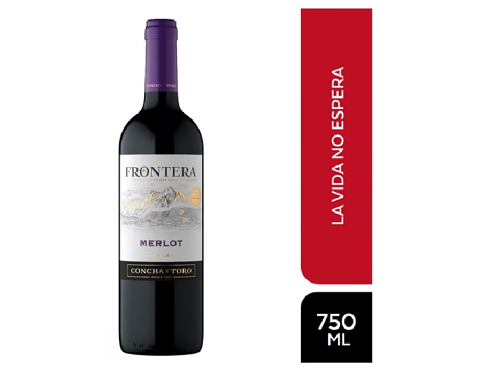 VINO CONCHA Y TORO FRONTERA MERLOT 