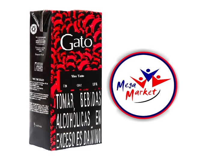 VINO GATO NEGRO X 1LT