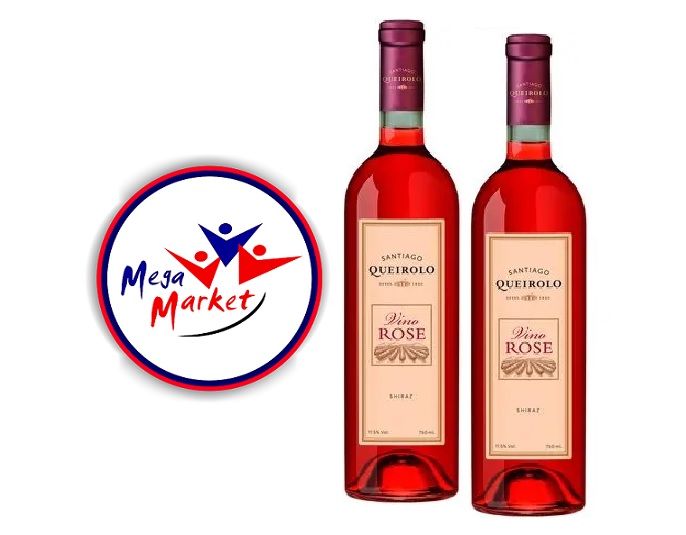 VINO SANTIAGO QUEIROLO ROSE SEMISEC