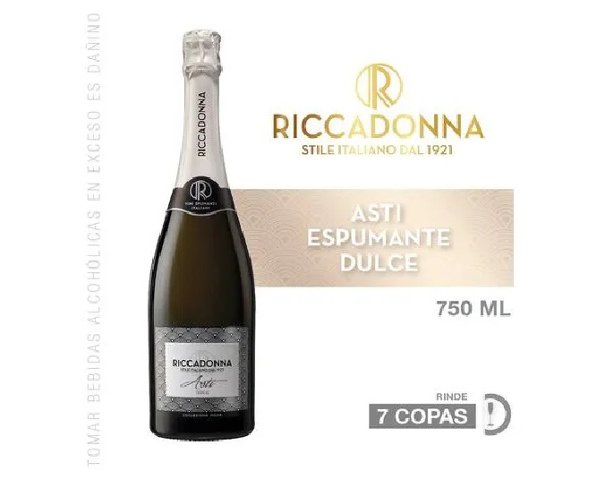 CHAMPAGNE RICCADONNA ASTI ESPUMANTE