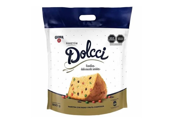 PANETON GLORIA  DOLCI BOLSA X 800 G