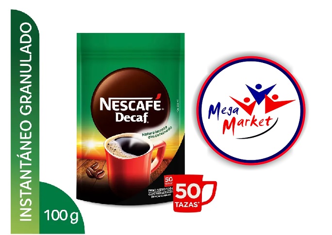 CAFE NESCAFE DECAFEINADO DYP X 100 