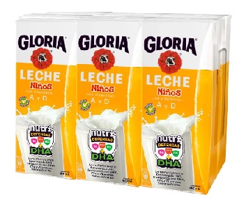 LECHE GLORIA VAINILLA NIÑOS X 180ML