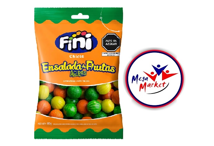 CHICLE ENSALADA DE FRUTAS X 80 GR