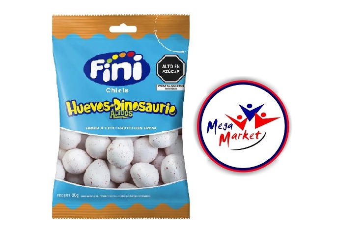 CHICLE HUEVOS DE DINOSAURIO X 80 GR