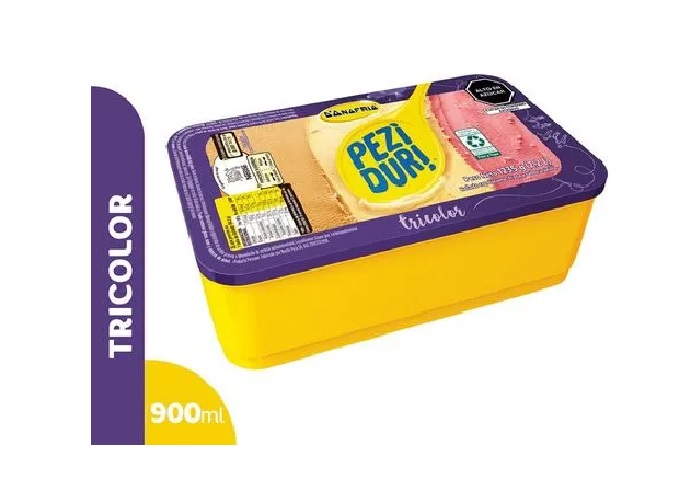 HELADO PEZZIDURI TRICOLOR X 2.2 LT