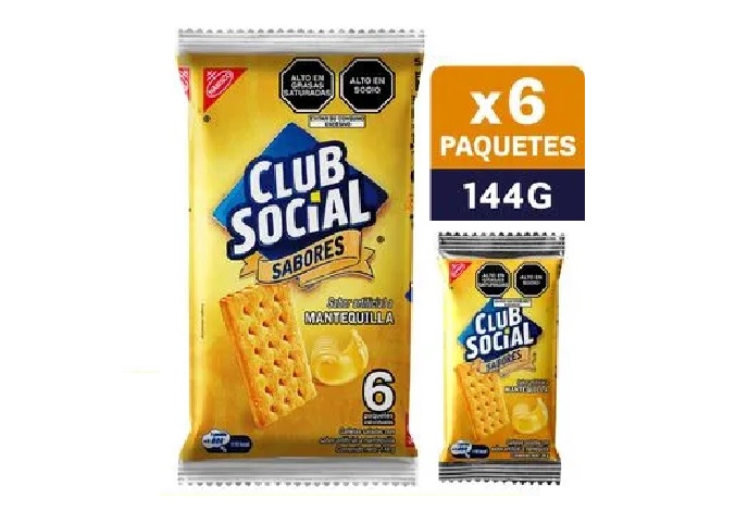GALLETA CLUB SOCIAL MANTEQUILLA X 6