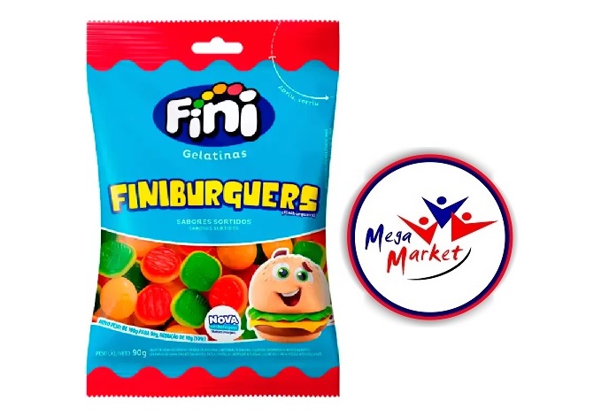 GOMITAS FINI BURGUERS X 90 GR